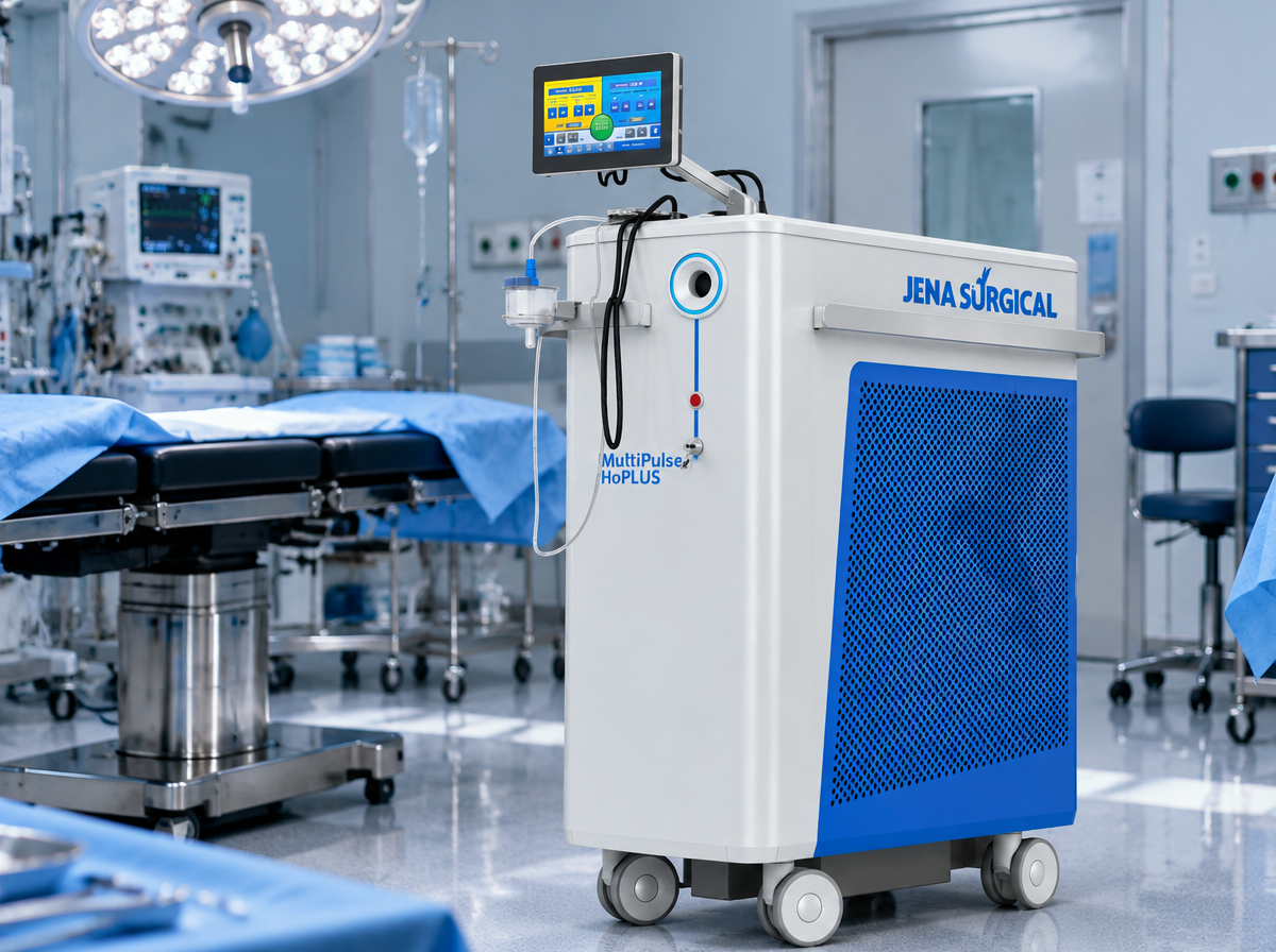 Consola médica Láser Holmium 150W provista por UROSERV